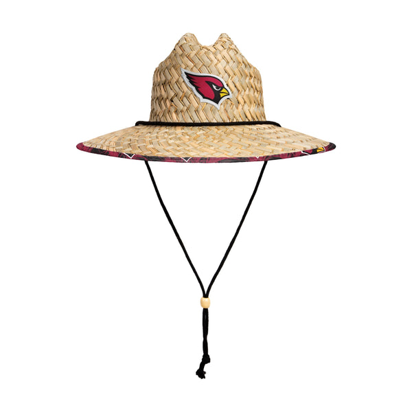 FOCO Arizona Cardinals NFL Womens Floral Straw Hat