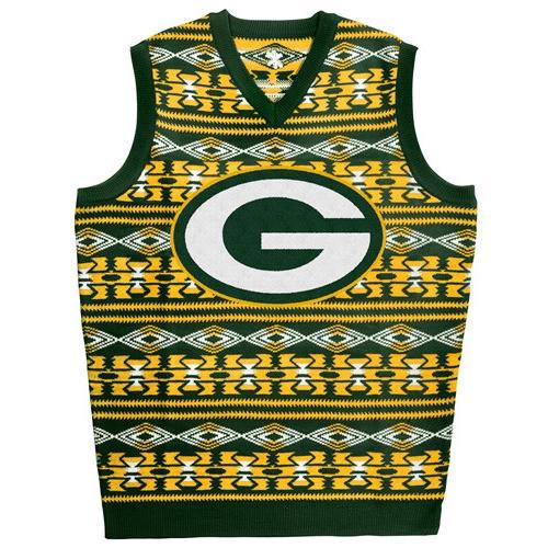 Green Bay Packers Light Up Bluetooth Sweater FOCO