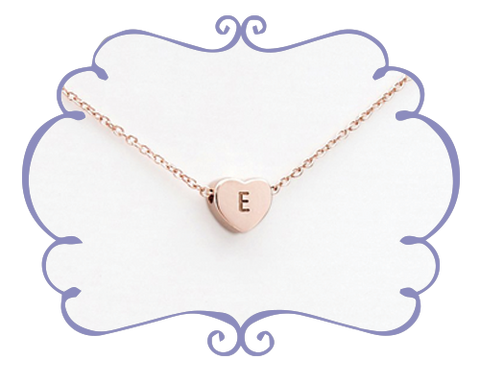 Rose Gold Love Heart