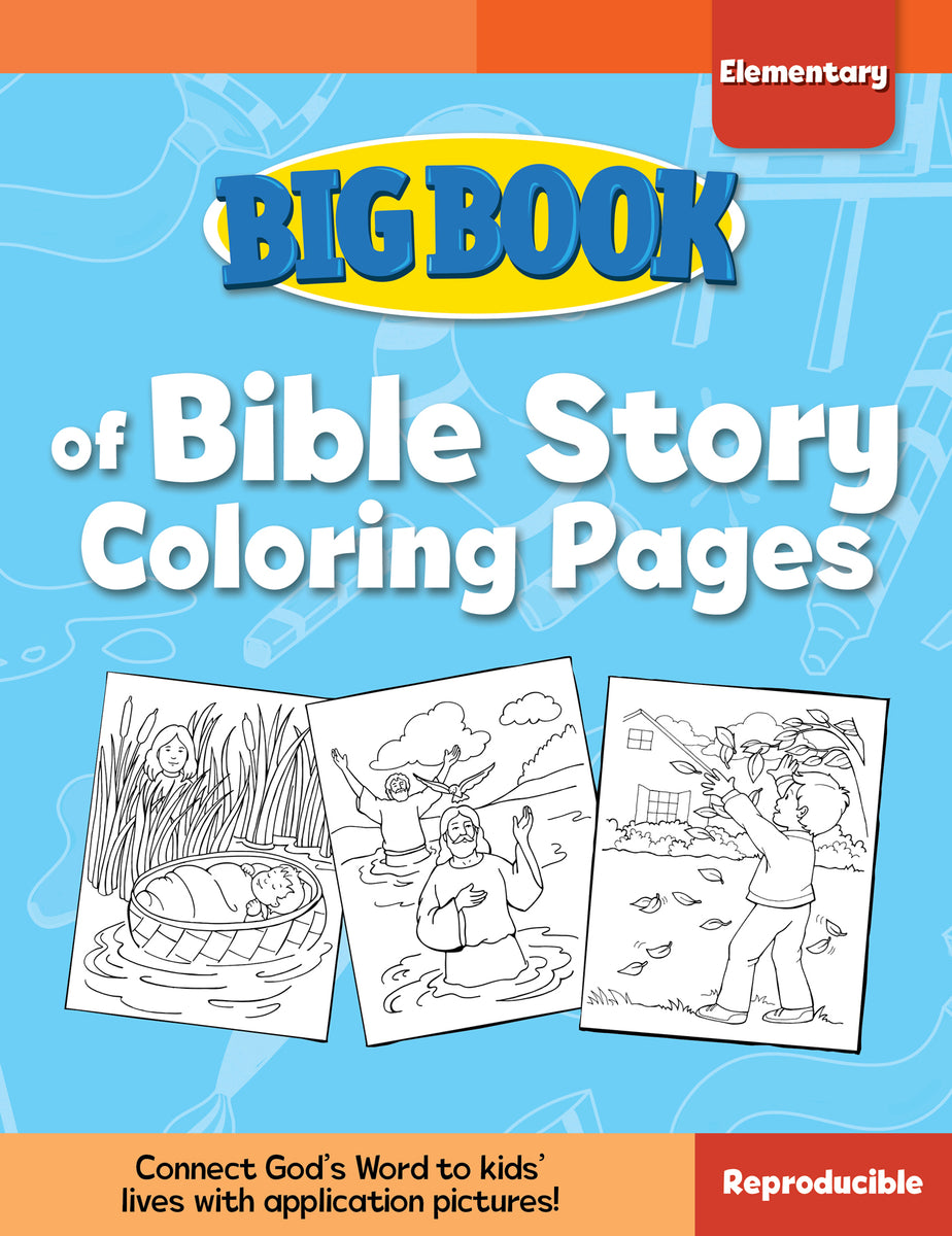 the really big book of bible story coloring pages