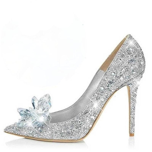 cinderella crystal shoes