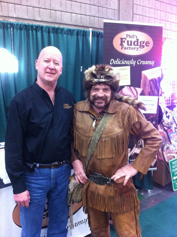 Davey Crocket loves Phil's Fudge!