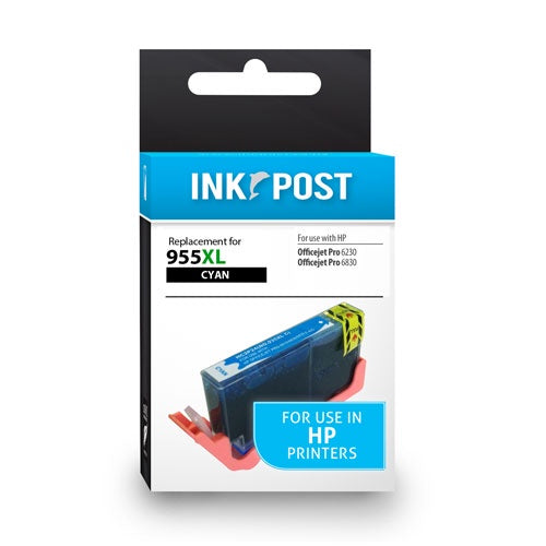 INKPOST for HP Ink 955XL Cyan