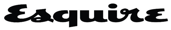 Esquire Magazine Logo in black and white