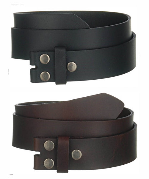 Men's Genuine Leather Jean Belt Wholesale Black leather belt WN33G –  Thebeltwholesale.com