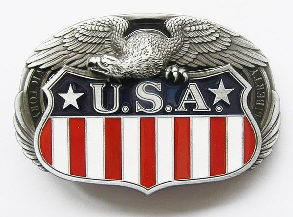 belt buckle eagle