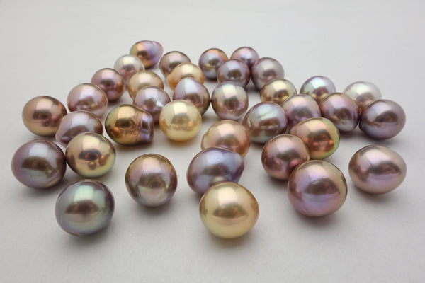 Crazy metallic Edison pearls