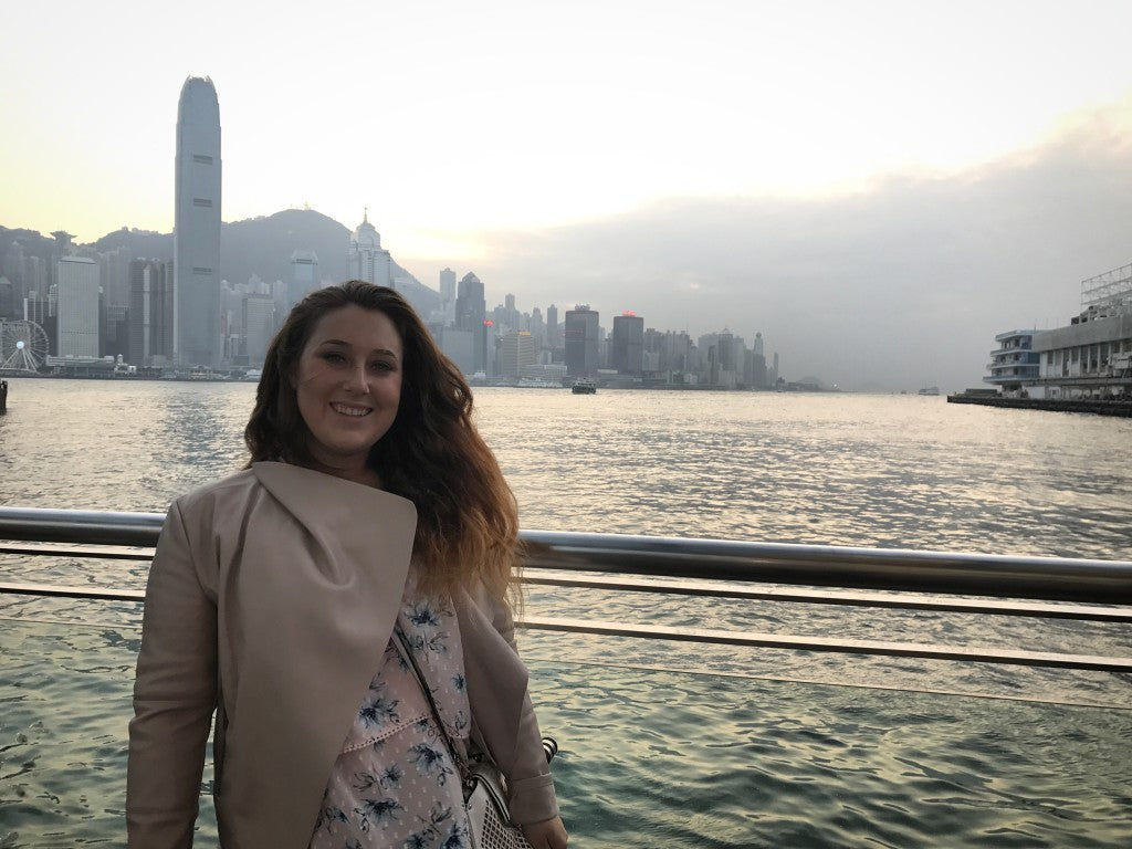Just before getting on the ferry to go from Tsim Sha Tsui to Wanchai