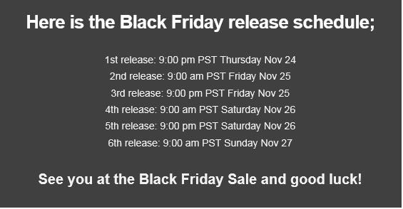 black-friday-release-schedule