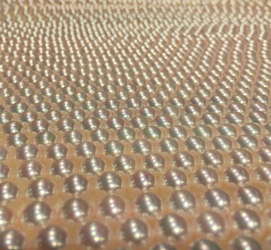 A sea of perfect akoya pearls