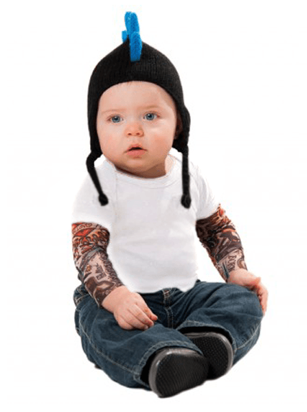 Coralup Toddler Boys Cotton Shirt with Tattoo Sleeve Fashion Tops 