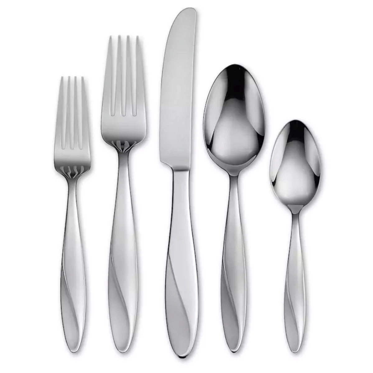 5pc PLACE SETTING ONEIDA COMMUNITY STAINLESS FLATWARE FANTASY PATTERN 8 IN STOCK