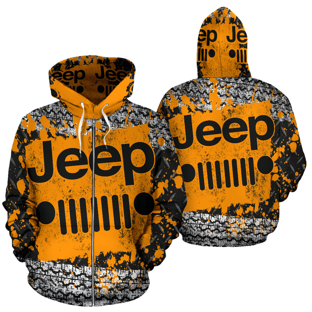 jeep zip up sweatshirt