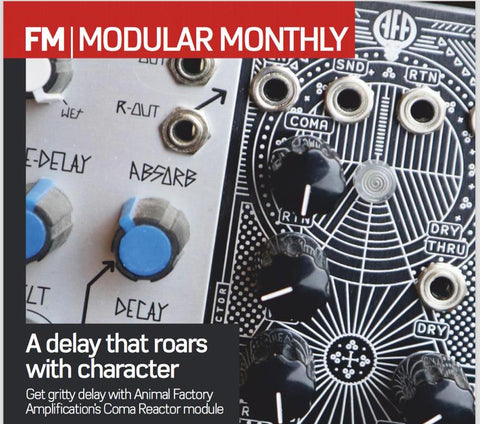 Coma Reactor Eurorack modular delay in Future Music Magazine