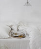 lifestyle| Pale Grey Stripe Linen Pillowcase Lario Collection - The Linen Works (217552322570)