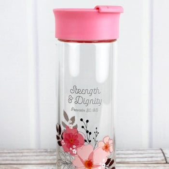 Glass Water Bottle