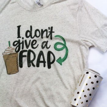 I Don't Give a Frap Tri-Blend Short Sleeve Tee
