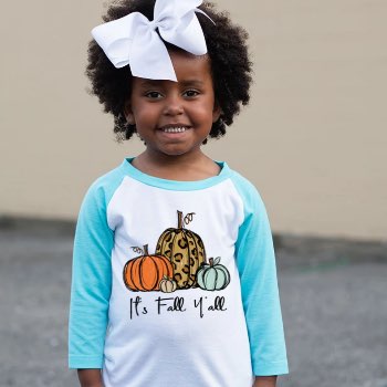 It's fall y'all toddler pumpkin tee