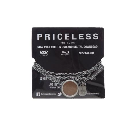 priceless necklace king and country