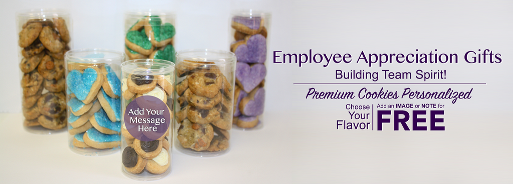 Employee Appreciation Cookie Gifts personalized and branded