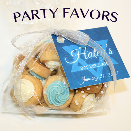 Bar Mitzvah and Bat Mitzvah Cookies and Party Favors