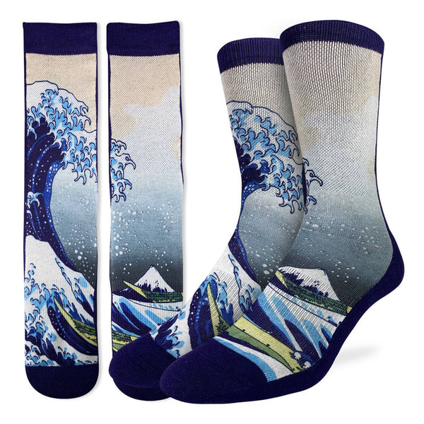 The Great Wave off Kanagawa Socks