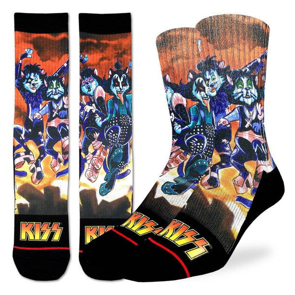 Kiss Cartoon Socks (Size 8-13)