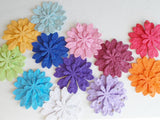 12 Pink Paper Gerbera Daisy Flowers, Eco Friendly Plantable Paper Embedded With Wildflower Seeds