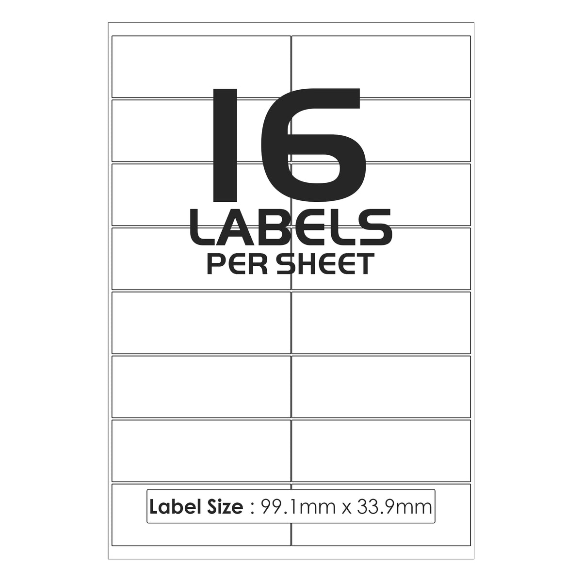 Download Free Word & PDF Label Printing Templates for Product LP22 Throughout Word Label Template 16 Per Sheet A4
