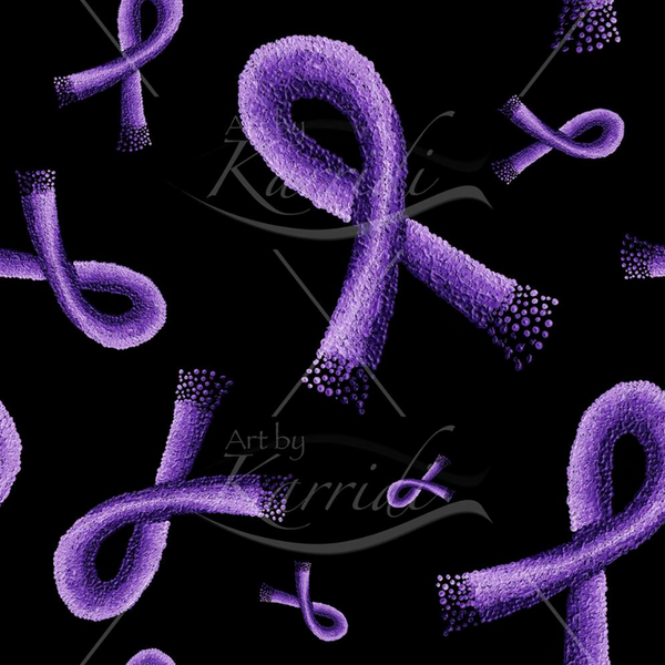 Purple Awareness in Girl's Leggings