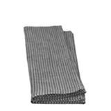 Fog Linen - linen napkins LTN008-GYWS - grey with white stripes, LTN009-GYWS
