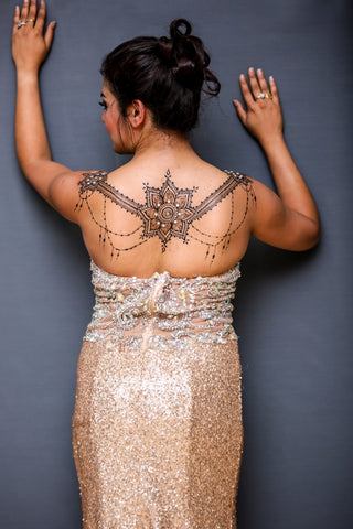 Mississauga Fashion Week 2017- Back Jagua Design Zee Henna Shoppe
