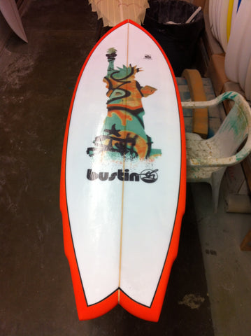 corporate business logo surfboard