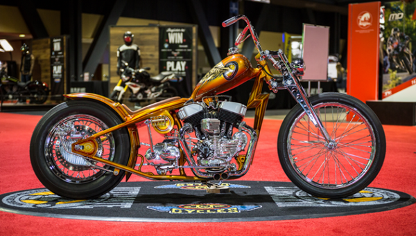 2nd Place 2016 Long Beach J&P Cycles Ultimate Builder Custom Bike Show