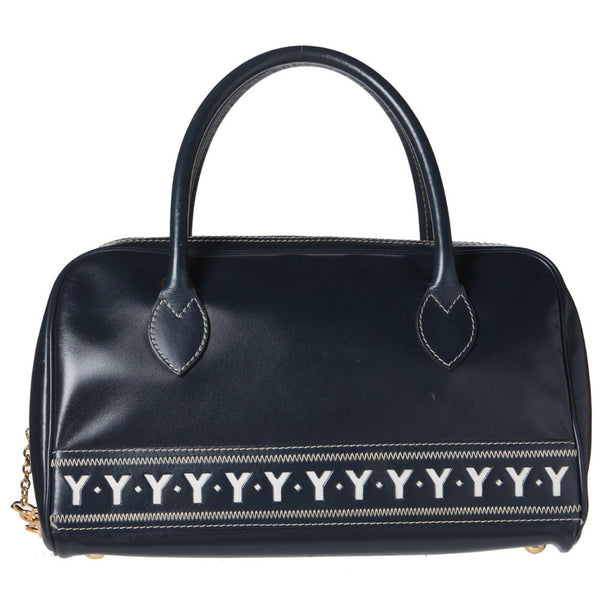 ysl navy bag