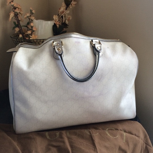 gucci white bag limited edition