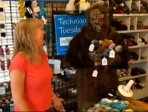 Sasquatch yarn