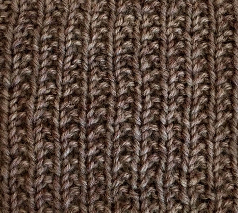 broken rib knitting stitch pattern