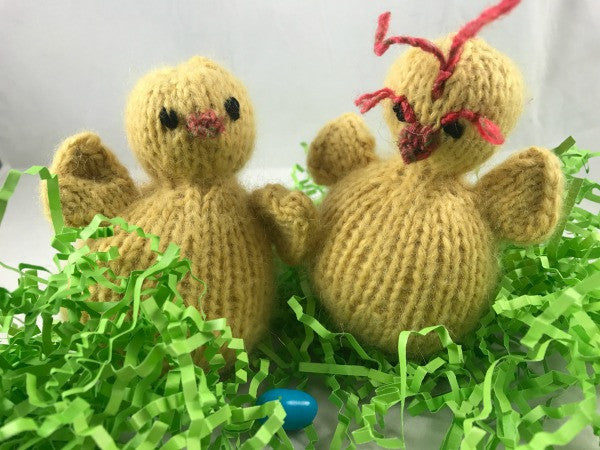 Spring Chick Knit Toy Pattern