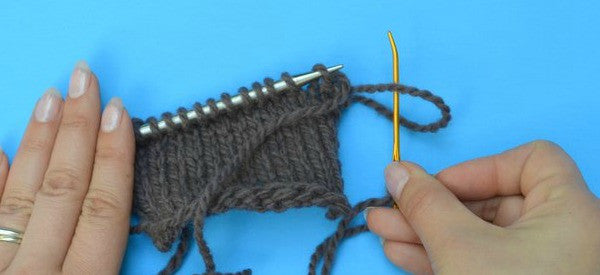 Stretchy bind-off tutorial