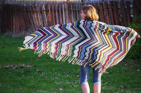 Lindy Pop Shawl knitting pattern