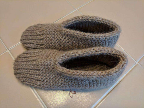 Mrs Hupp's Slipper free knitting pattern