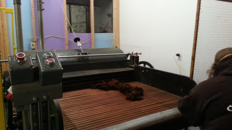 fiber processing picking machine