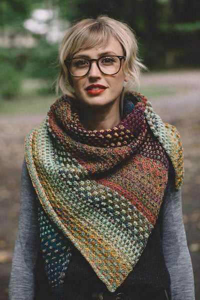 The night shift shawl by Andrea Mowry