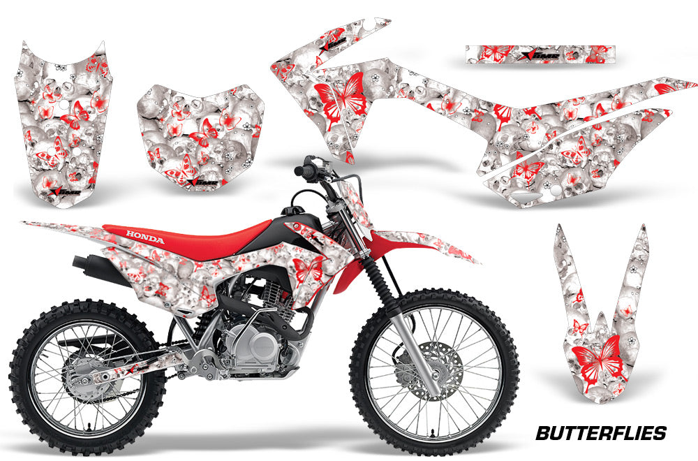 red and white dirt bike gear