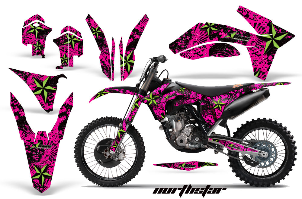 スタイリッシュシンプル Bykas Dirt Bike Spoke Wraps Pink for KTM 250 MXC 1996より 