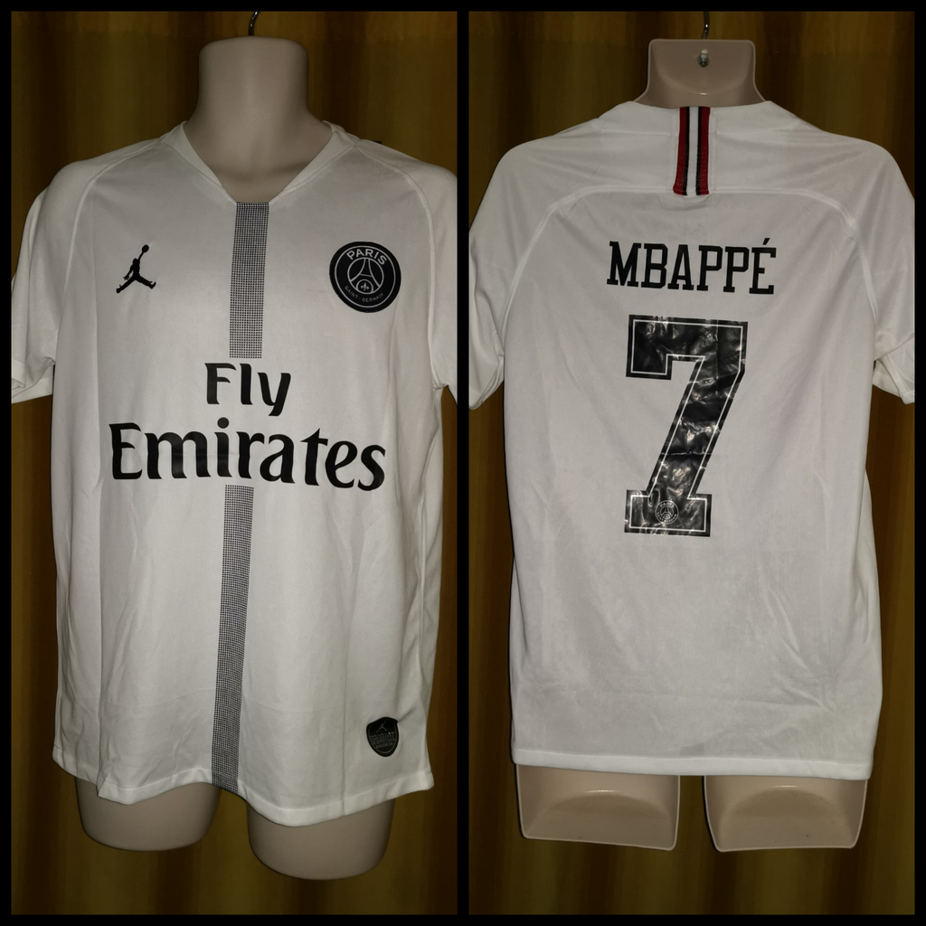 Mbappe's PSG Match Shirt, UCL 2018/19 - CharityStars