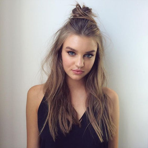 messy top bun hottest hairstyles of 2016