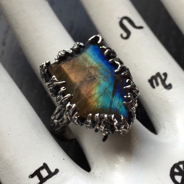 Children of the Forest Ring - Size 6 - OOAK- Sale