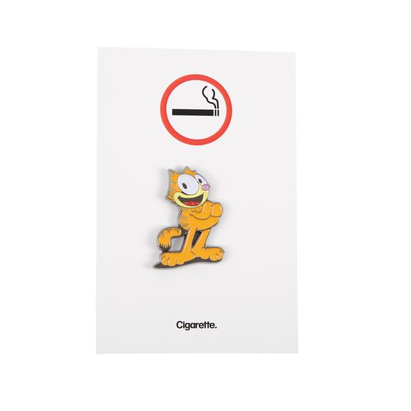 Cigarette Garfelix Enamel Pin